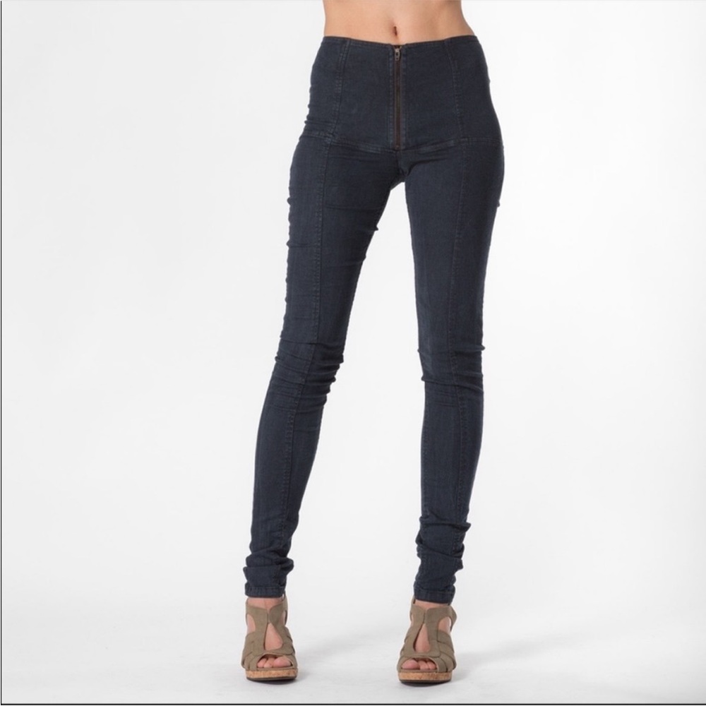 Prairie Underground denim girdle pants